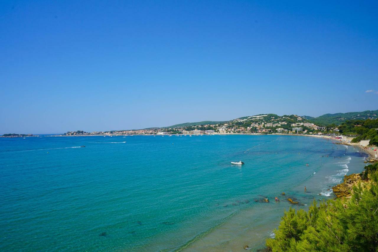 Les Balcons De Bandol Centre Ville Avec Vue Mer Et Face A La Plage Exterior foto